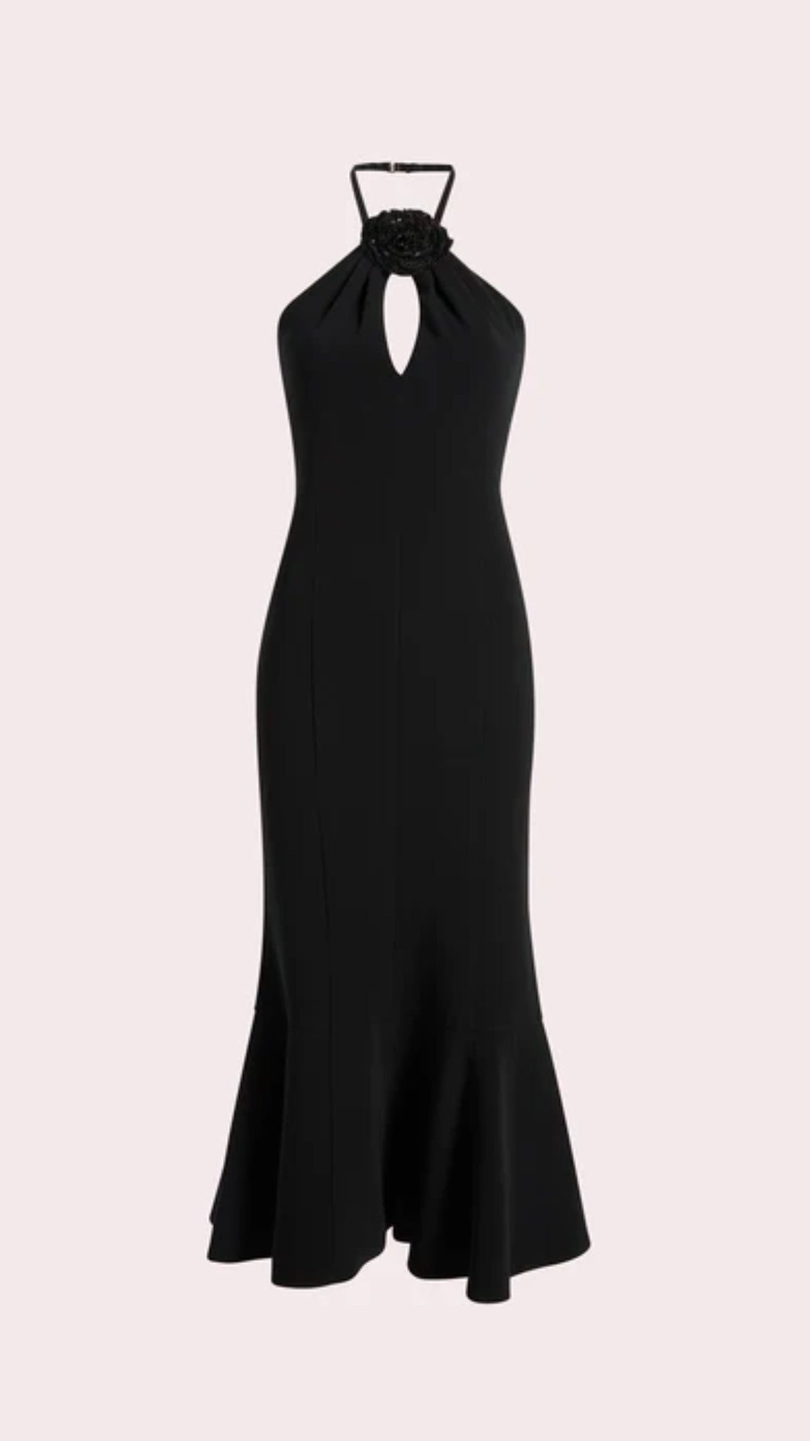 Dress the population 2024 tessa halter midi dress