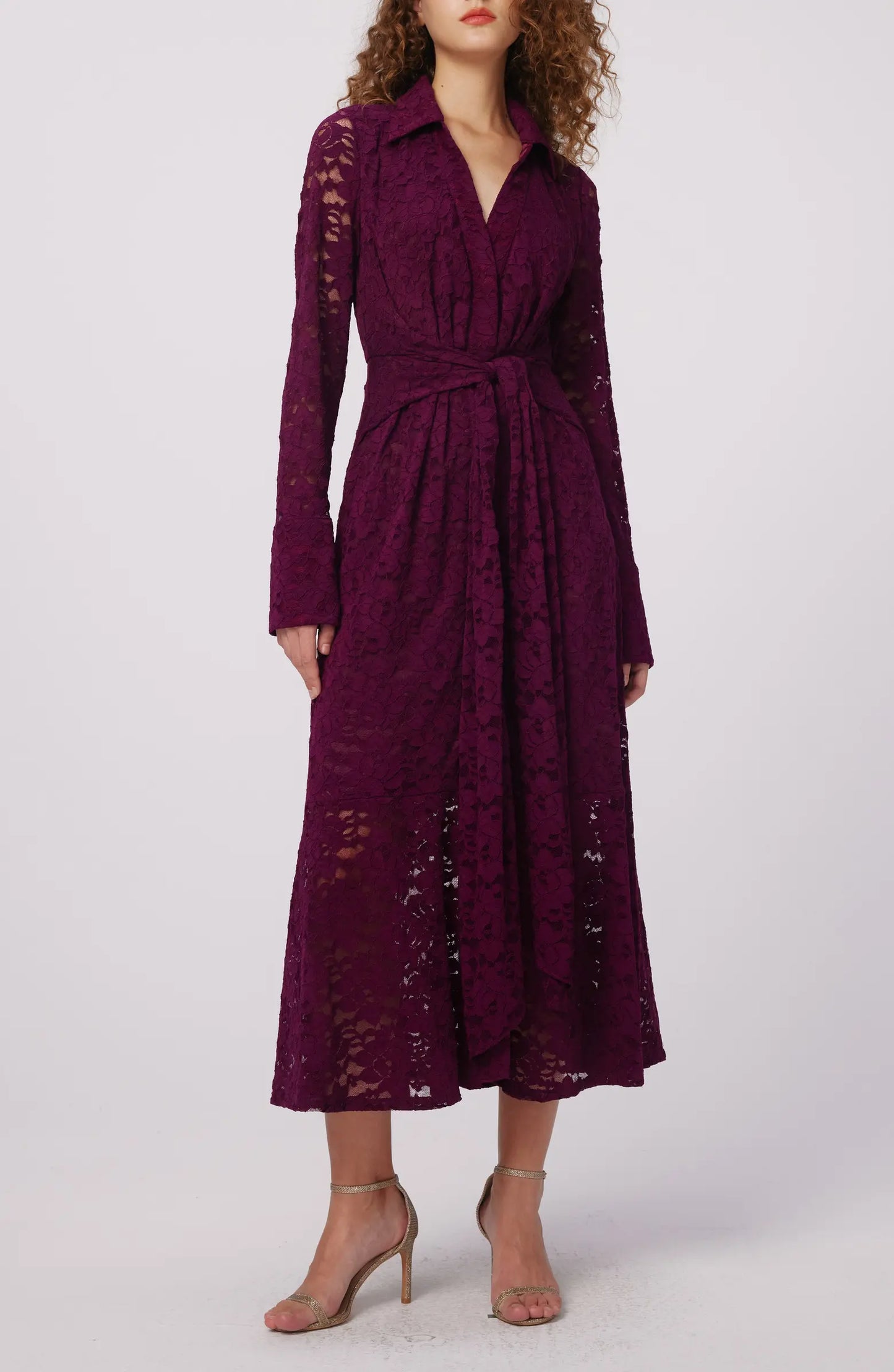 Diane Von Furstenberg - Regent Dress - Velvet Plum