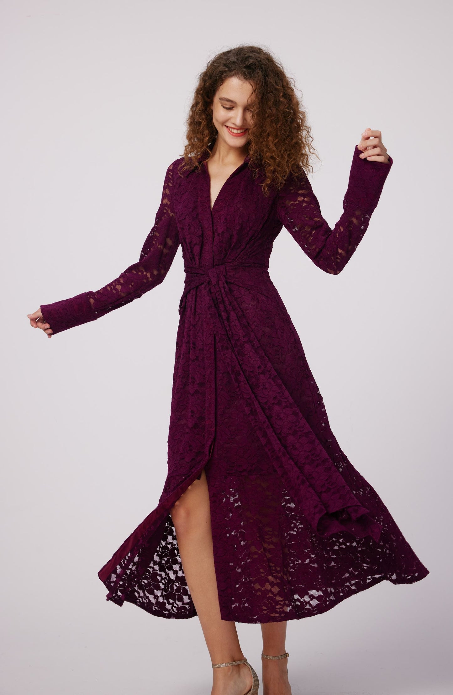 Diane Von Furstenberg - Regent Dress - Velvet Plum