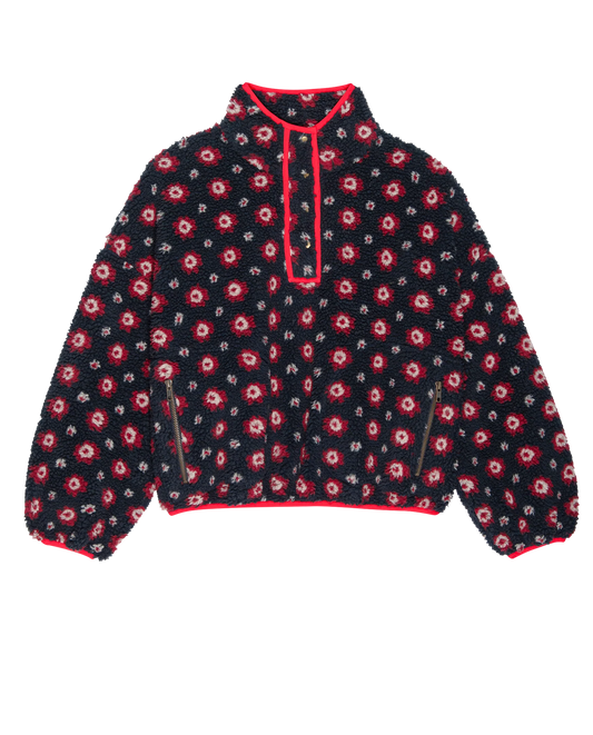 The Great-The Countryside Pullover-Navy Geo Daisy