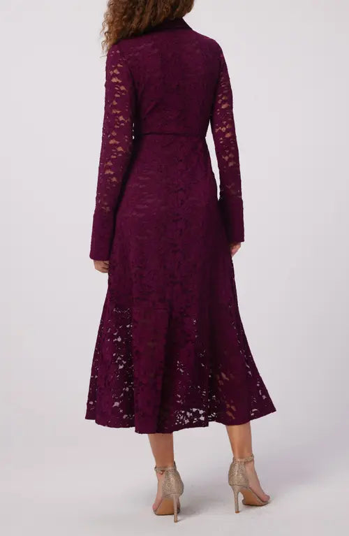 Diane Von Furstenberg - Regent Dress - Velvet Plum