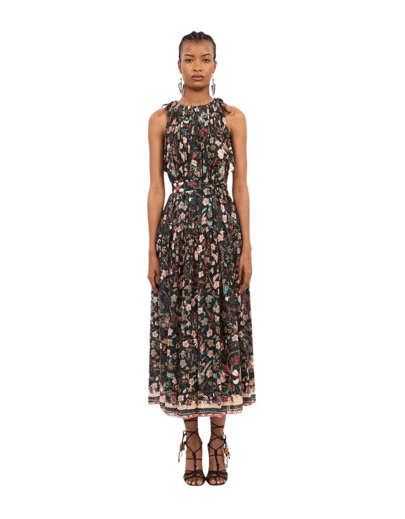 Ulla Johnson - Samar Dress - Obsidian Botanica