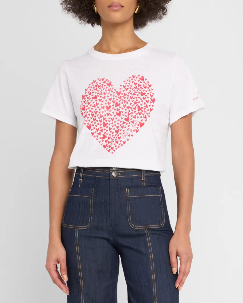 Cinq a Sept-Heart of Hearts Tee