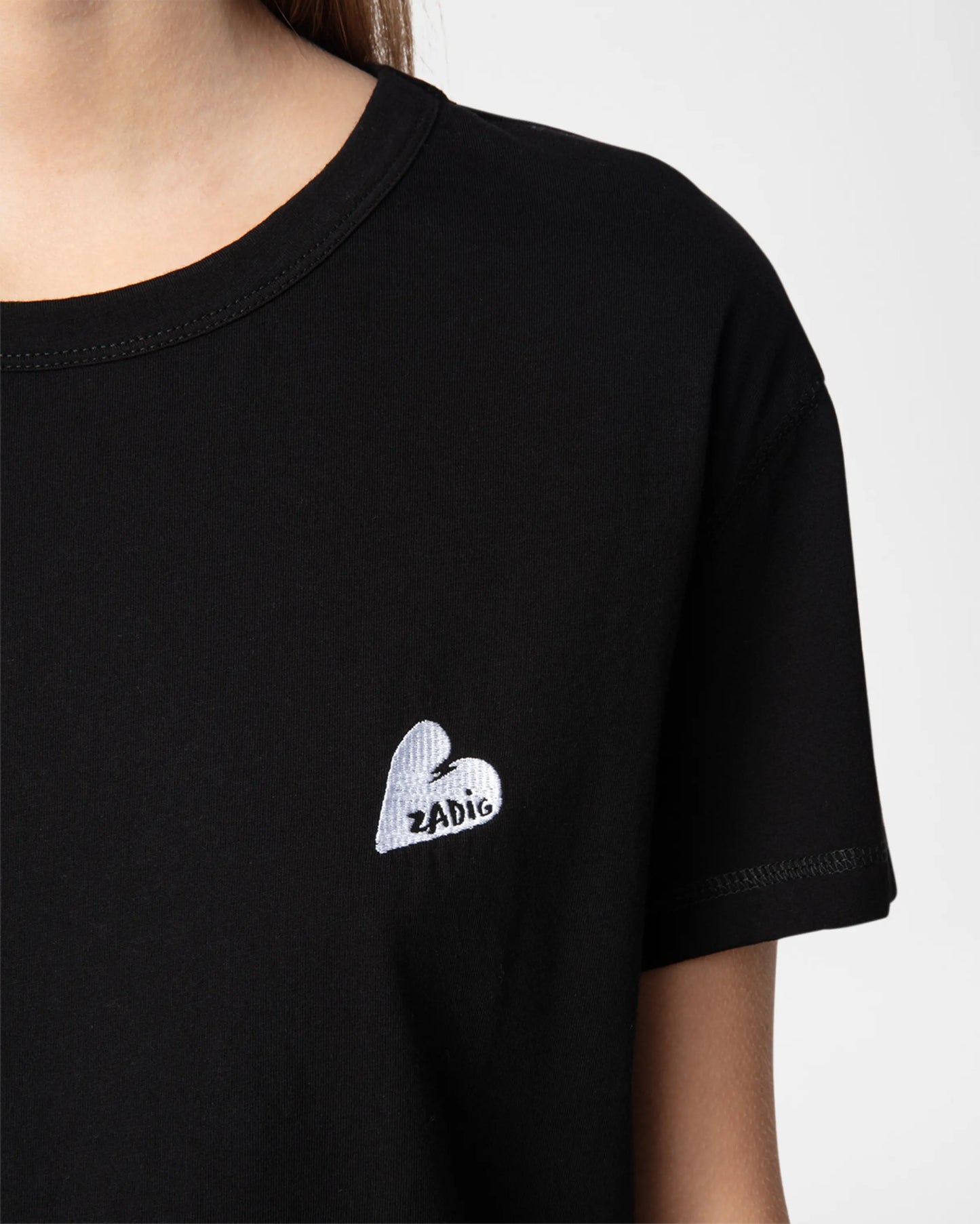 Z&V-Marta HC Heart Tee-Black